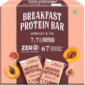 2 - NourishVitals Breakfast Protein Bar,  5 bar(s)  Apricot & Fig 