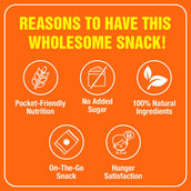 6 - NourishVitals Multi Grain Bar, 5 bar(s) Orange & Almond