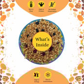 4 - UNIFIT Granola Honey + Walnut + Blueberry,  500 g  Unflavoured 