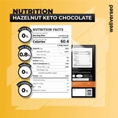 2 - Ketofy Keto Chocolate,  1 Piece(s)/Pack  Hazelnut 