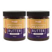 1 - Snackible Peanut Butter,  200 g  Chocolate (Pack of 2) 