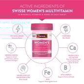 5 - Swisse Womens Ultivite Multivitamin,  60 tablet(s)  Unflavoured 