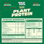 3 - Wild Buck Plant Protein,  2.2 lb  Rich Chocolate 