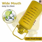 4 - Boldfit Motivational Gallon Bottle,  Army Green  2 L 