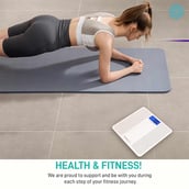 8 - Boldfit Digital Bathroom Weighing Scale,  White 