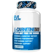1 - Evlution Nutrition (EVL) L-Carnitine 500, 120 capsules Unflavoured