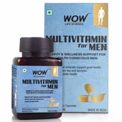 1 - Wow Life Science Multivitamin for Men,  30 veggie capsule(s)  Unflavoured 