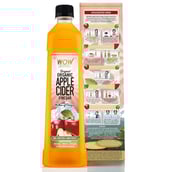 2 - Wow Life Science Organic Apple Cider Vinegar,  750 ml  Unflavoured 
