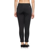 4 - John Ally Women's Gym Zipper Track Pant with Sweat Wicking,  Jet Black  Medium 