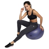 6 - John Ally Women's Gym Zipper Track Pant with Sweat Wicking,  Gunmetal Grey  Large 