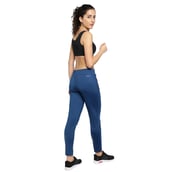 4 - John Ally Women's Gym Track Pant Zipper Pocket with Anti-Microbial Technology, Berlin Blue XL