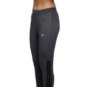 5 - John Ally Women's Slim Fit Track Pant,  Gunmetal Grey  Medium 