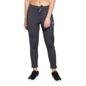 1 - John Ally Women's Gym Track Pant Zipper Pocket with Anti-Microbial Technology,  Gunmetal Grey  Medium 