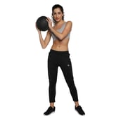 6 - John Ally Women's Slim Fit Track Pant,  Jet Black  Small 