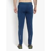 5 - John Ally Track Pant for Men with Two Zipper Pockets and Premium Fabric,  Berlin Blue  Medium 