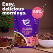4 - Yogabars Wholegrain Breakfast Muesli,  0.700 kg  Dark Chocolate and Cranberry 
