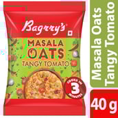 1 - Bagrrys Masala Oats,  40 g  Tangy Tomato 