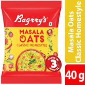 1 - Bagrrys Masala Oats,  40 g  Classic Homestyle 