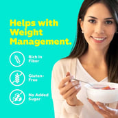 3 - Yogabars 100% Rolled Oats,  1.2 kg  Unflavoured 