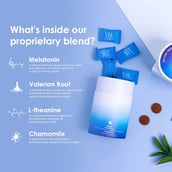 2 - VI & ASH Melatonin,  30 gummies  Orange (Pack of 3) 