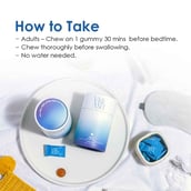 1 - VI & ASH Melatonin,  30 gummies  Orange (Pack of 3) 