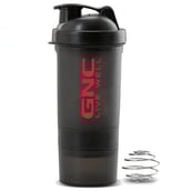 1 - GNC Live Well Plastic Shaker, Black 750 ml
