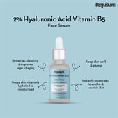 4 - Rejusure 2% Hyaluronic Acid + Vitamin B5 Facial Serum,  10 ml  for Dry & Normal Skin 
