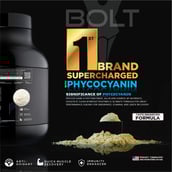 5 - Bolt Whey Isolate Super-Charged With Phycocyanin,  5 lb  Alphonso Mangoza 