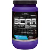 Ultimate Nutrition BCAA Powder,  1 lb  60 Servings  Blue Raspberry 