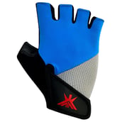 KOBO Gym Gloves (WTG-16), Blue, Grey & Black Medium