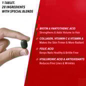 2 - GNC Women's Hair Skin and Nails,  120 tablet(s)  Unflavoured 