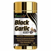 1 - Vitaminnica Black Garlic (500 mg),  60 veggie capsule(s) 