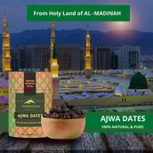 2 - Rasayanam Ajwa Dates,  300 g  Natural 