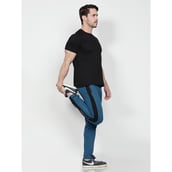 6 - John Ally Men's Gym & Sports Trackpant with Two Zipper Pockets, Berlin Blue Small