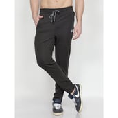 4 - John Ally Men's Gym & Sports Trackpant with Two Zipper Pockets,  Gunmetal Grey  Small 