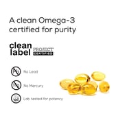 7 - TrueBasics Fish Oil with 1250mg Omega-3 560mg EPA 400mg DHA OP,  90 capsules 