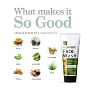 4 - Ustraa Face Wash with Haldi and Neem,  200 g  for Normal Skin 