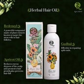 7 - Qaadu Herbal Hair Oil,  200 ml  Blend of Natural Oil 