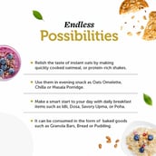 3 - Neuherbs Omega Instant Oats with Chia Seeds,  400 g  Unflavoured