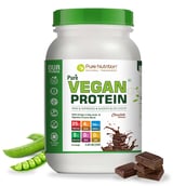 1 - Pure Nutrition Vegan Protein,  2.2 lb  Chocolate 