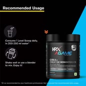 4 - HRX AGame Crea+ Creatine Monohydrate, Unflavoured 0.22 lb