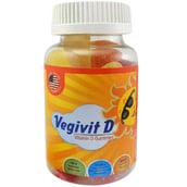 Radicura Vegivit D, 30 gummies Fruit