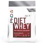 1 - PhD Diet Whey, 4.4 lb Belgian Chocolate