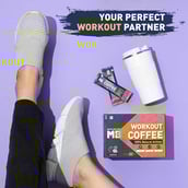 5 - MuscleBlaze Workout Coffee,  30 sachets/pack  Hazelnut Coffee with Herbs