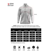 3 - John Ally Winter Gym Jacket for Men,  Black  2XL 