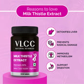 4 - VLCC Natural Sciences Milk Thistle Extract (Pack of 3), 120 tablet(s)