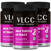 1 - VLCC Natural Sciences Milk Thistle Extract (Pack of 3), 120 tablet(s)