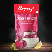 5 - Bagrrys Crunchy Beetroot Crisps, Spicy Paprika 60 g