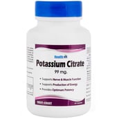 Healthvit Potassium Citrate 99mg,  60 capsules 