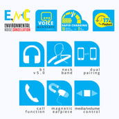 2 - Zebronics Zeb-Lark Wireless Bluetooth Headset, Black